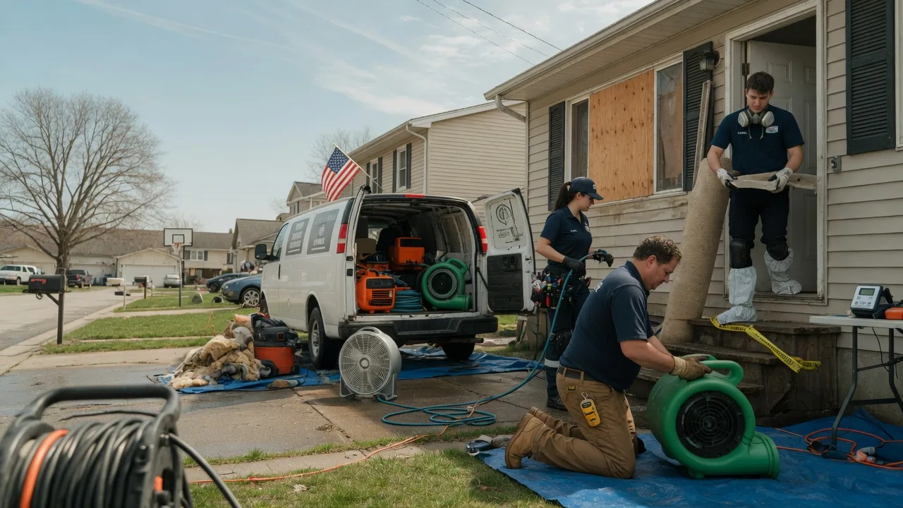 Water Damage Restoration in Paris, OH near me